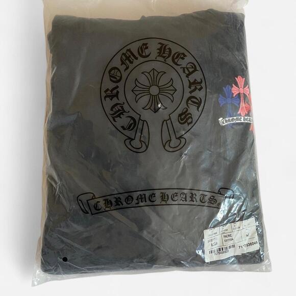 Chrome Hearts Multi Color Cross Cemetery Hoodie Black - size M - Picture 8 of 8